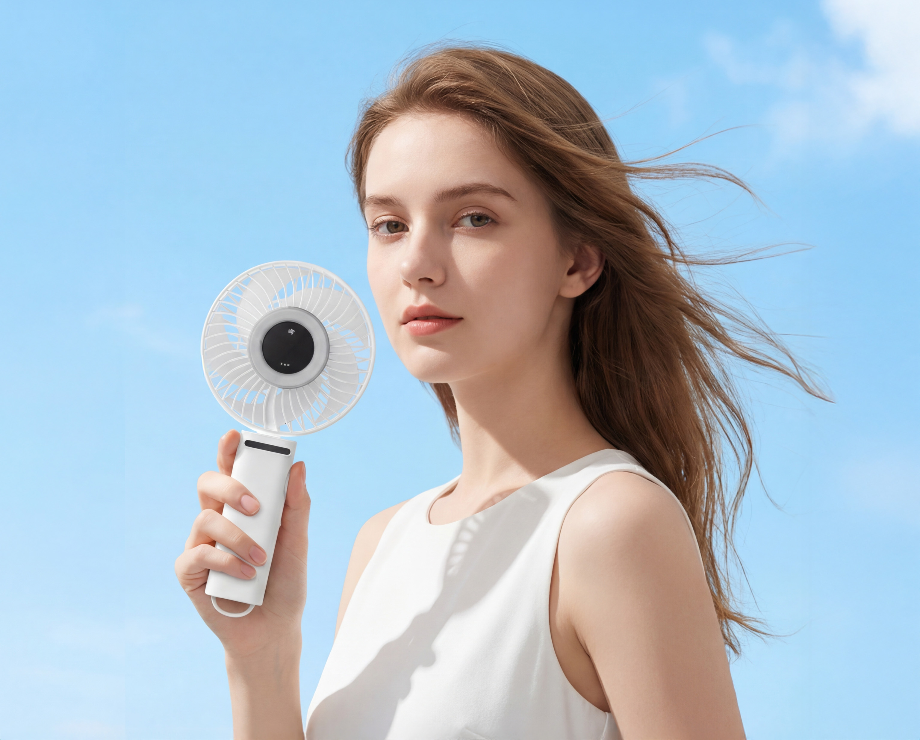 多功能手持风扇